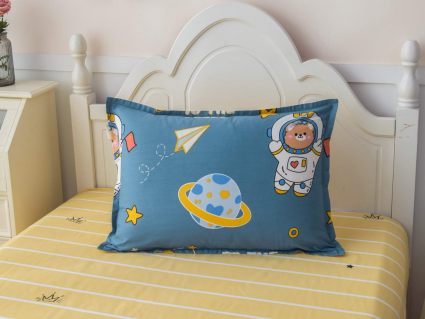 Комплект постельного белья Софи де Марко Space (синий) 1,5-спальный