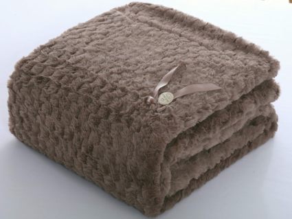 Покрывало Софи де Марко Аврил (мокко) 220х240