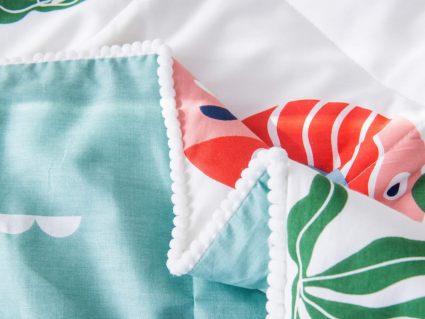 Комплект постельного белья Софи де Марко Аквариум (белый) с одеялом 1,5-спальный