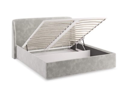 Кровать Сонум Nicole Микровелюр Оливковый (с подъемным механизмом) 180х190