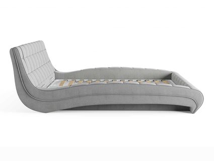 Кровать Сонум Milano Экокожа Белая (с подъемным механизмом) 120х190