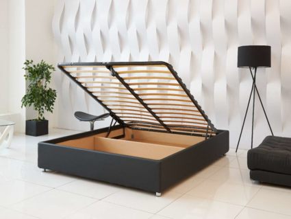 Кровать Димакс Риос Нуар с подъемным механизмом 90х190