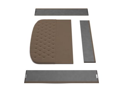 Кровать Lonax Венеция велюр Dolly-17 (с основанием) 140х200