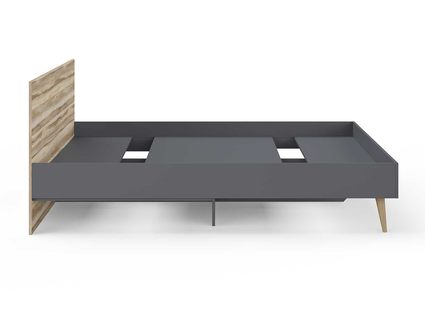 Кровать Сонум Ines Ясень ориноко + графит 180х200