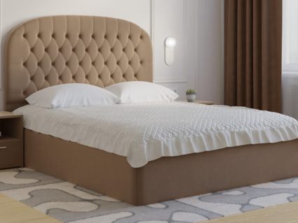 Кровать Lonax Венеция велюр Dolly-17 (с основанием) 140х200