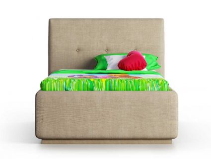 Кровать Nuvola Bianco Bravo cream (с подъемным механизмом) 120х190