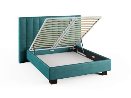 Кровать Сонум Barbara Рогожка Графит (с подъемным механизмом)