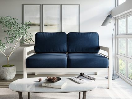 Диван Арско Бергер Мини двухместный синий