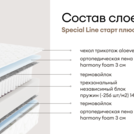 Матрас Мистер Слип Special Line старт плюс 130х200